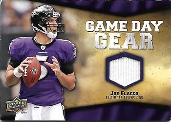 Sold at Auction: 2009 Upper Deck Game Day Gear Joe Flacco #NFL-FL Jersey  Insert Card