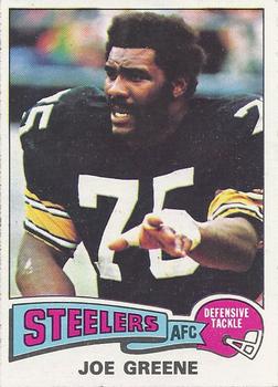 MEAN JOE GREENE 1977 Editions Rencontre Sportscasters Card 