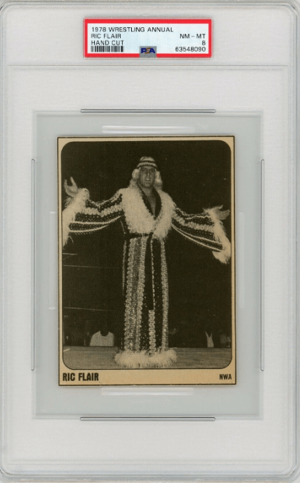 1978 Wrestling Annual Ric Flair Rookie Card