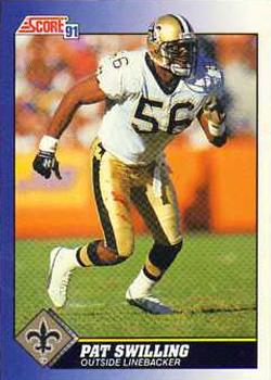 : 1992 Pacific Statistical Leaders Football #18 Pat Swilling New  Orleans Saints Official NFL Trading Card From The Pacific Trading Card  Company in Raw (NM or Better) Condition : Collectibles & Fine Art