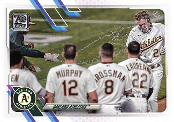 2007 Topps #227 Oakland Athletics - Oakland Athletics (Team Card