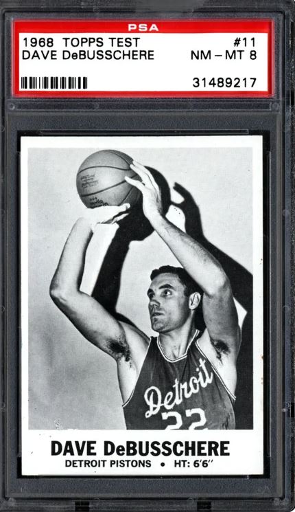 1964 Topps Test Dave deBusschere #11