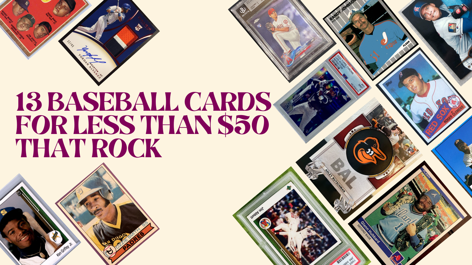 13 Baseball Cards For Less Than 50 That Rock Cardbase