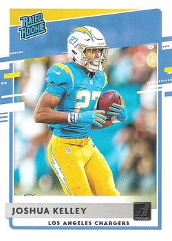 Joshua Kelley 2021 Panini Prizm Draft Picks Football Green