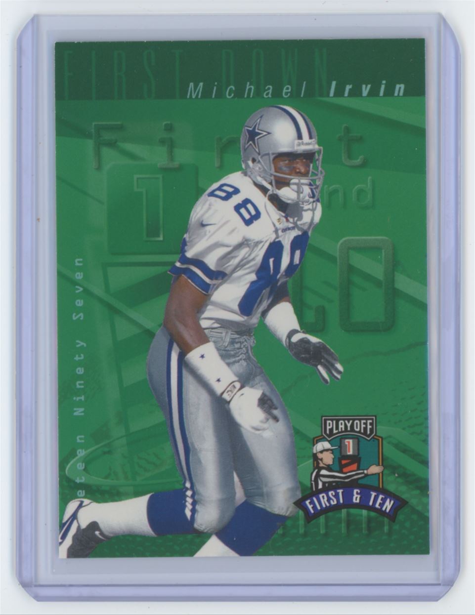 : 1994 Fleer All-Pros Football Card #5 Michael Irvin :  Collectibles & Fine Art