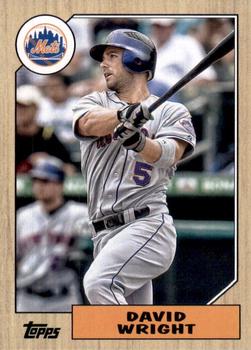 2008 Topps David Wright Students Work Harder, Get Cards