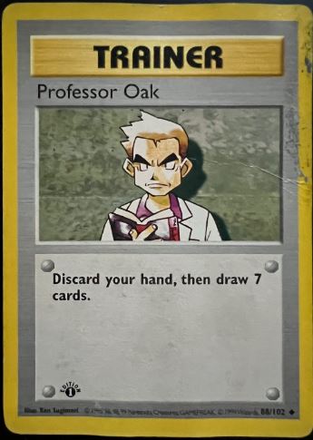 Professor Oak – The Godfather of Card Draw - Up to $1,250