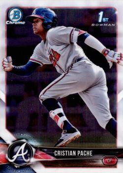スポーツ選手 2018 Bowman Cristian Pache Auto RC 2018 Bowman Chrome