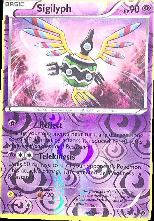 Sigilyph Trading Cards: Values, Rookies & Hot Deals | Cardbase