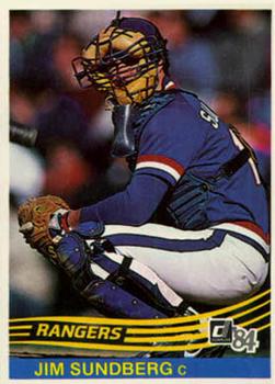 JIM SUNDBERG Texas Rangers 1981 Majestic Cooperstown Throwback