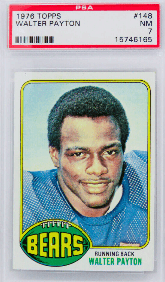 1976 Topps #148 Walter Payton Rookie Card