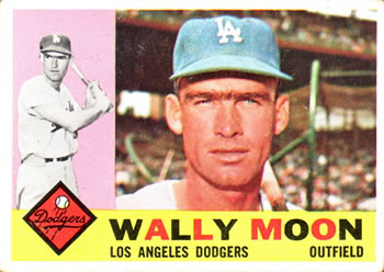 1963 Wally Moon Game Worn Los Angeles Dodgers Jersey. Baseball, Lot  #81535