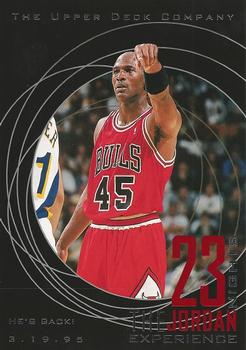 1996 Upper Deck 23 Nights: The Jordan Experience #10 Michael