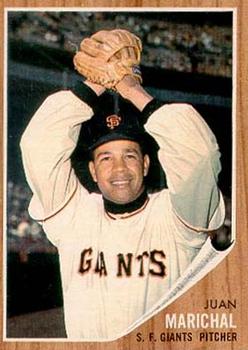 1972 Topps Juan Marichal Card 567 and in Action Card 568 