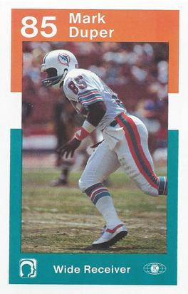 1987 Topps #236 Mark Duper Dolphins NFL Football : Everything Else 