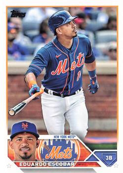  2022 Topps Heritage #254 Eduardo Escobar New York Mets