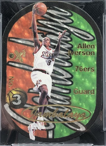 Allen Iverson 1996 SkyBox E-X2000 Base #53 Price Guide - Sports Card  Investor