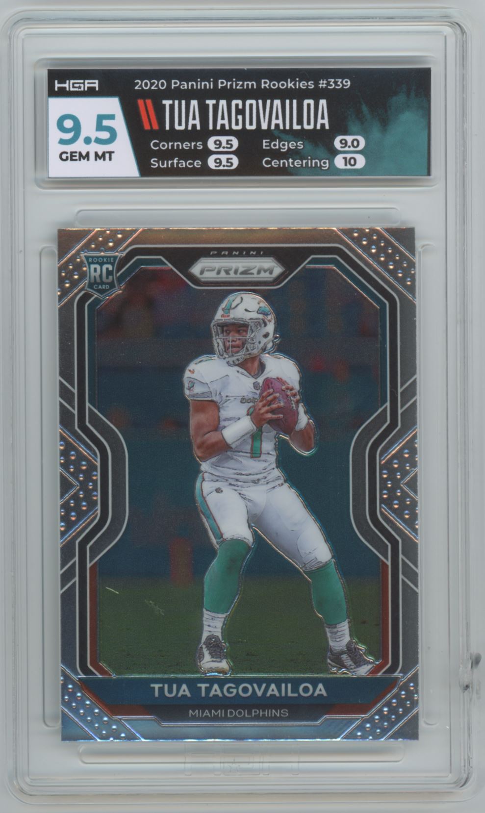 Joe Burrow [Orange Ice Prizm] #307 Prices, 2020 Panini Prizm