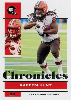 : 2021 Score #109 Kareem Hunt Cleveland Browns NM-MT NFL Football  : Collectibles & Fine Art