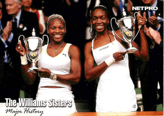2003 NetPro The Williams Sisters Major History Tennis Card #51