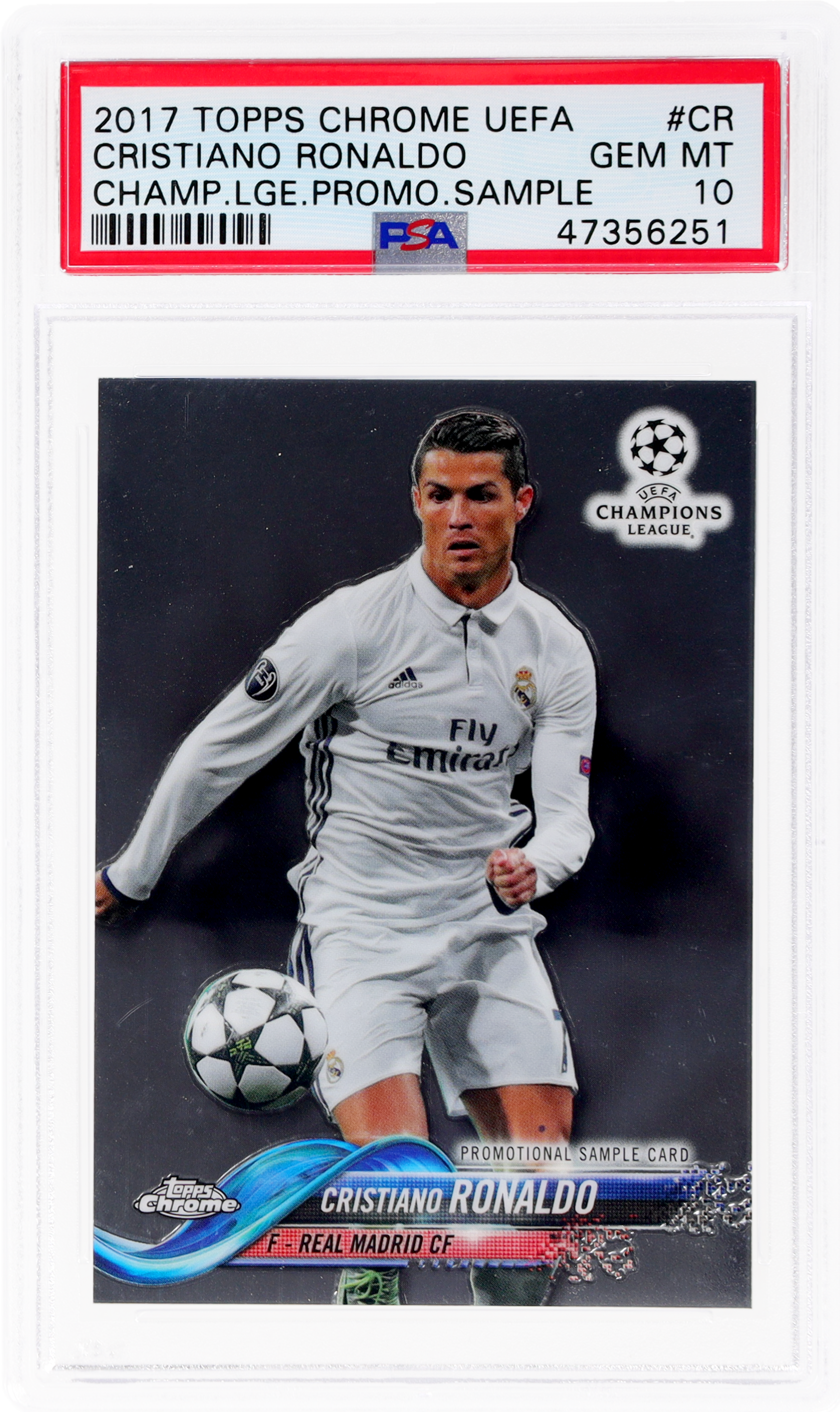 2017 Topps Chrome UEFA Champions League Promos #LG-CR Cristiano 