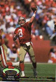 Sold at Auction: 1988 Topps Steve Young San Francisco 49ers Card #39