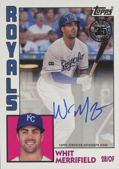 2019 Topps Tier One Relics #T1R-WM Whit Merrifield Game Worn Royals Jersey  Baseball Card - Only 375 made!