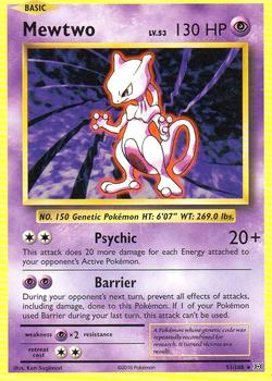 valuable pokemon cards 2016 2016 Pokemon XY Evolutions #51/108 Mewtwo Value null