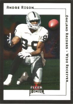 ANDRE RISON SIGNED ATLANTA FALCONS CARD #7