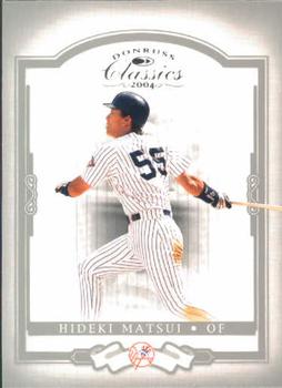 Hideki Matsui 2004 Upper Deck #HM Game-Worn Jersey Card
