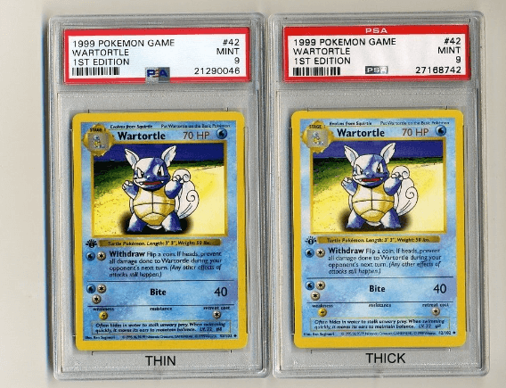 real and fake pokemon cards