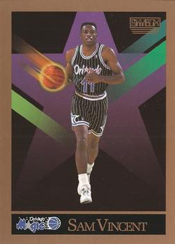 Sam Vincent 1990-91 Fleer NBA Hoops #223 Orlando Magic NM #3
