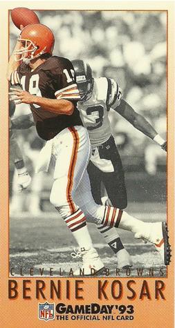 Bernie Kosar Autographed Signed Browns 1992 Pro Line Profiles #7 Trading  Card PSA Gem Mt 10