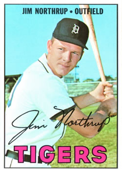  1972 Topps # 408 Jim Northrup Detroit Tigers (Baseball