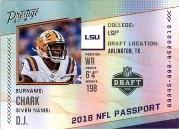 2018 Donruss Football #315 DJ Chark RC Rookie Card Jacksonville Jaguars  Rated Rookie Official NFL Trading Card