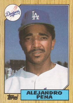 Alejandro Pena - Los Angeles Dodgers (MLB Baseball Card) 1990 Topps # –  PictureYourDreams