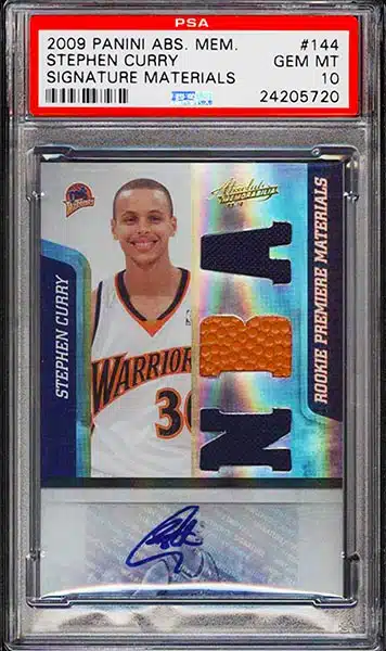2009 Panini Absolute Stephen Curry RC #144