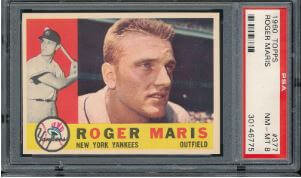 1960 Topps Roger Maris #377