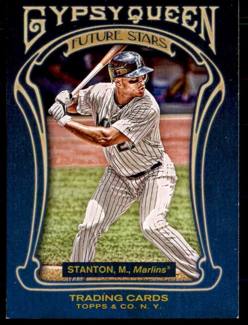 Mike Stanton Rookie Card 2010 Topps Update #US-327 BGS BCCG 9