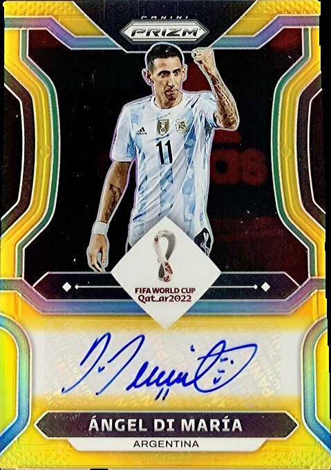 Panini National Treasures 生臭い Di Maria Auto