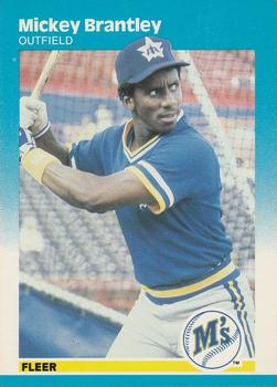 Mickey Brantley - Mariners #89 Score 1989 Baseball Trading Card