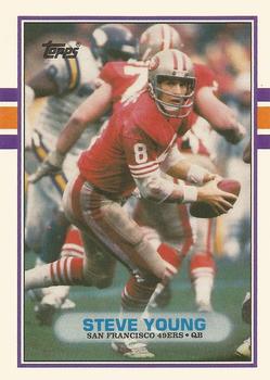 Sold at Auction: 1988 Topps Steve Young San Francisco 49ers Card #39