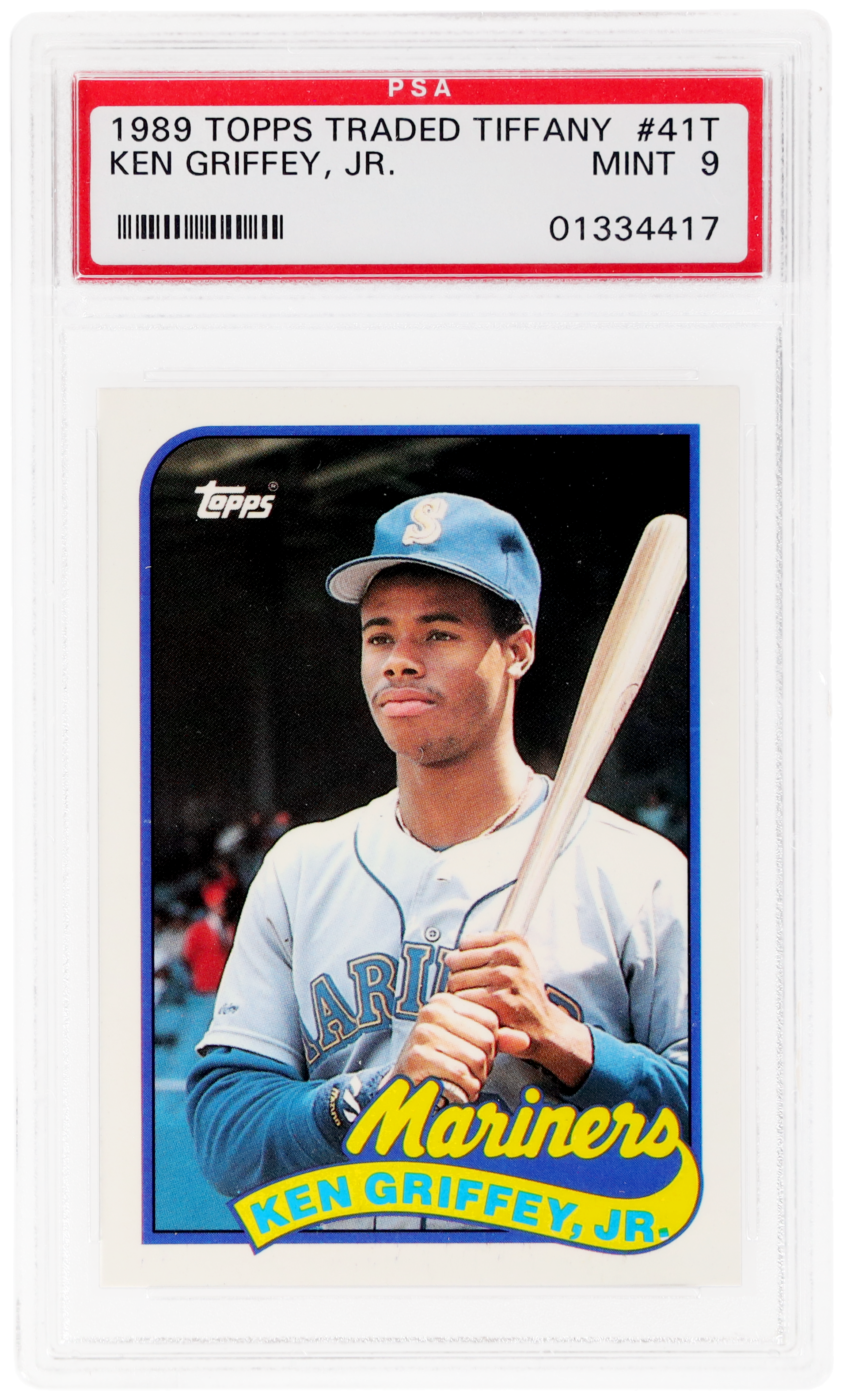 1989 Topps Traded Tiffany #41T Ken Griffey Jr. Value null