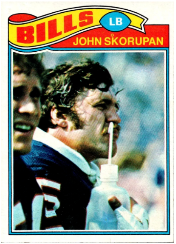 1977 Topps Buffalo Bills John Skorupan #122