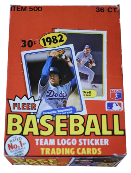 Steve Sax Rookie Card 1982 Fleer #21 –