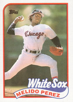 525 Melido Perez - Chicago White Sox - 1990 Upper Deck Baseball