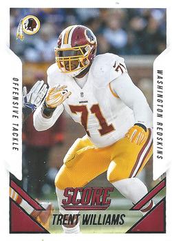 2010 Score Football Rookie Card #399 Trent Williams