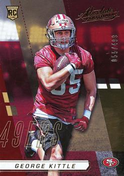 : 2018 Score #284 George Kittle San Francisco 49ers Football Card  : Collectibles & Fine Art