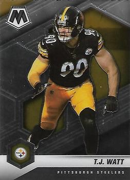 : 2019 Panini Certified #24 T.J. Watt Pittsburgh Steelers  Official NFL Football Card in Raw (NM or Better) Condition : Collectibles &  Fine Art