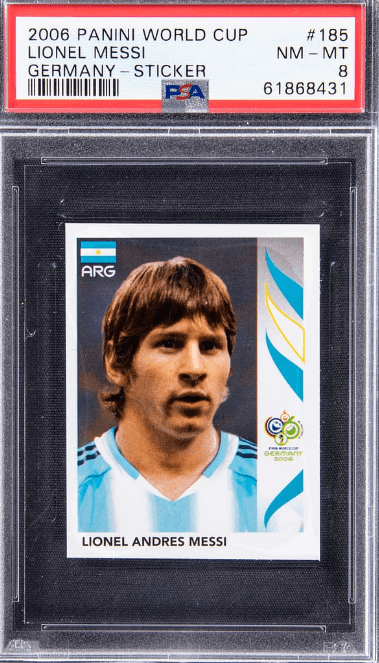 2006 Panini World Cup Sticker #47 Lionel Messi 